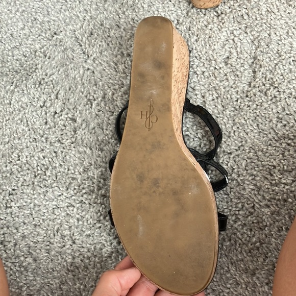 Beautiful Cole Haan ankle wedge sandals. - Picture 5 of 6